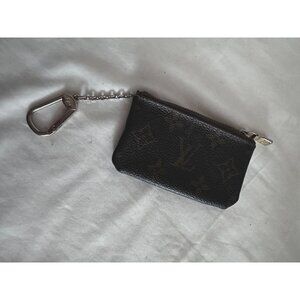 Vintage Louis Vuitton monogram key pouch made in france